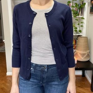 The Gap Button Up Cardigan - Navy